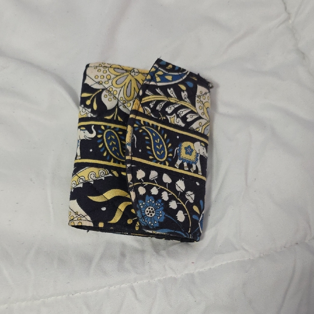 Floral Paisley Fabric Wallet